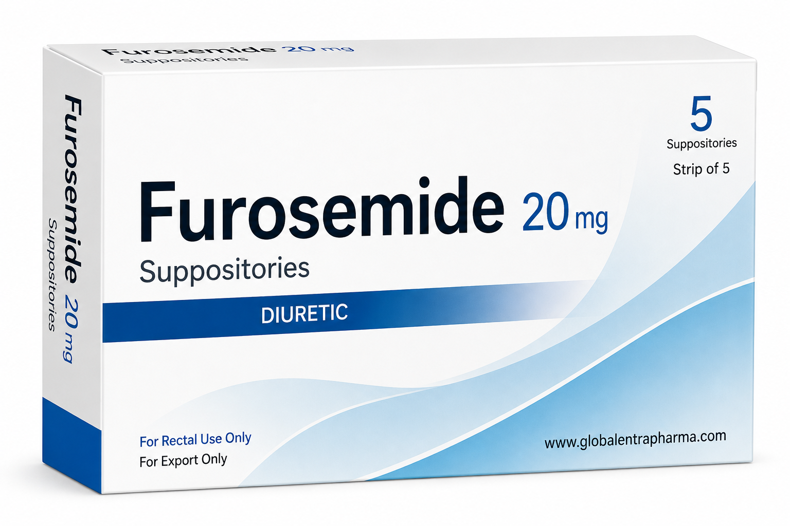 Furosemide Suppositories 20 mg Manufacturer in India